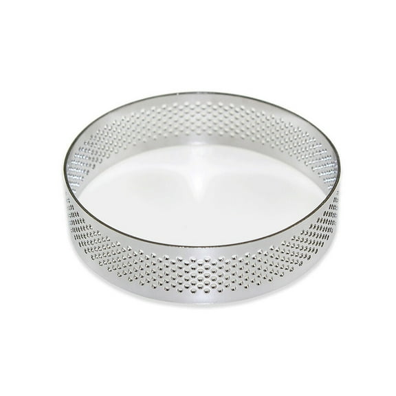 GOOHOCHY  Cookie Circle Fluted Round Cutters Mousse Cake Baking and Pastry Tool