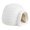 White, variant on Resin Small Animal Hideout for Hamster Hedgehog Gerbil, Miniature Dome Shelter Ornament for Pet Cage, Desktop Decor and Small Animal Accessories, White