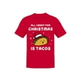 thumbnail image 2 of Tacos For Christmas T-Shirt Men -Smartprints Designs, Male 5X-Large, 2 of 3