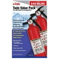 thumbnail image 4 of Kidde 1A:10B:C Recreational Fire Extinguisher with Wall hanger, Red, 3.25" x 3.25" x 13.75", 2 Count, 4 of 6