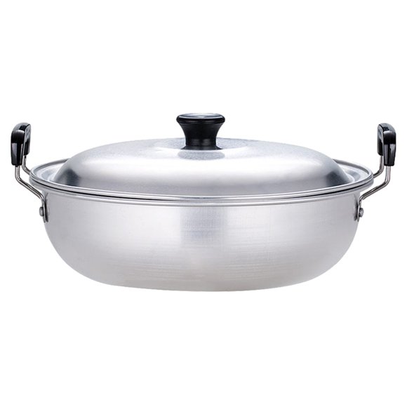 GOOHOCHY Olla de aluminio de calentamiento rápido para fideos ramen coreanos