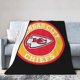 thumbnail image 1 of Manta de microfibra ultra suave de los Kansas City Chiefs, manta de microfibra de lujo para todas las estaciones, manta cálida para ropa de cama, sofá y viajes, 1 of 5