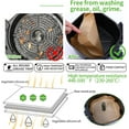 thumbnail image 5 of (125PCS) Air Fryer Liners, Disposable for Ninja Dual Air Fryer accessories, Parchment Paper liners rectangle 8.6''*5.5'', 5 of 7