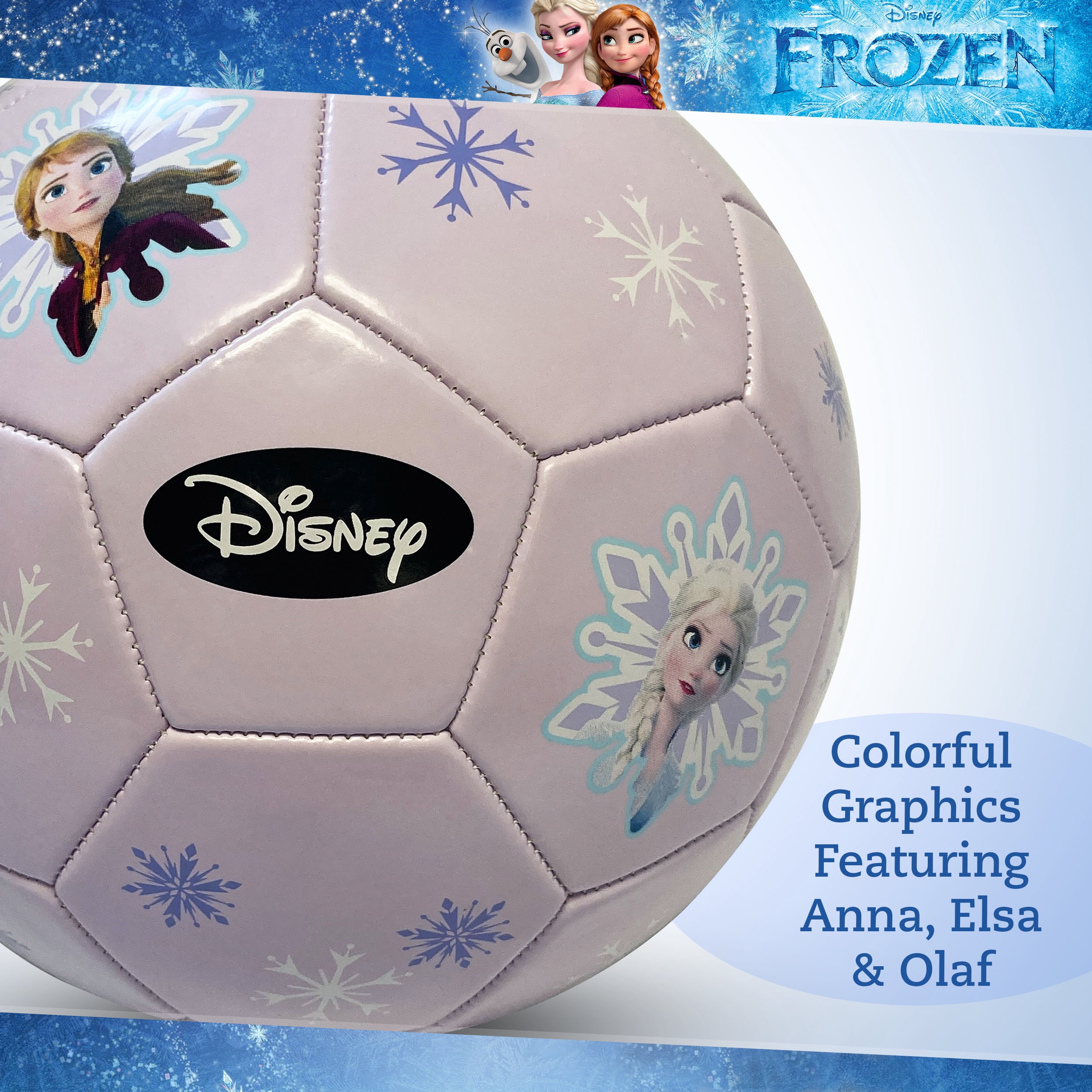 Disney Frozen Anna and Elsa Soccer Ball