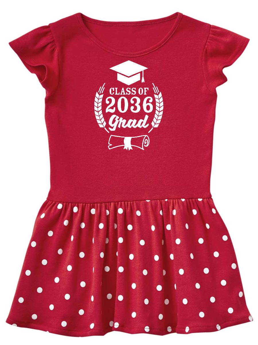 Inktastic Class of 2036 Grad with Diploma and Graduation Cap Gift