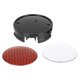 thumbnail image 5 of 4 uds 62mm 4 Orejetas Universal Negro Coche Rueda Central Tapas Cubo Cubierta, 5 of 6