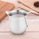 thumbnail image 5 of Mini jarra de leche, juego de 6 jarras de leche de acero inoxidable, 90 ml/3 oz, mini jarra para salsa, jarra para servir salsa, jarra de boca ancha con asa para café con leche, 5 of 5