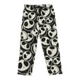 thumbnail image 4 of Nightmare Before Christmas Jack Skellington All-Over Print Lightweight Plush Minkey Fleece Men's Sleep Pajama Pants-XL, 4 of 6