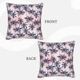 thumbnail image 3 of Bingfone Tropics Palm Trees Linen Throw Pillow Covers Cushion Case Pocket Button Vintage Farmhouse Pillowcase-16"x16", 3 of 9