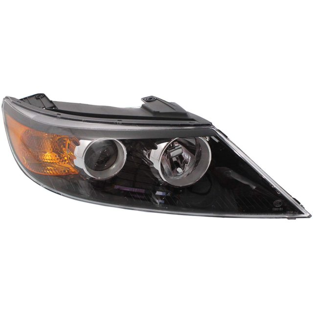 Evan Fischer Headlight Assembly Compatible with 2011-2013 Kia Sorento Halogen Passenger Side