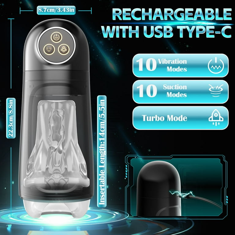 bullet vibrator necklace Hot shower with my automatic male masturbator main image 1