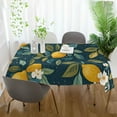 thumbnail image 3 of Yayeee Tablecloths 54" x 54" Rectangle Wrinkle Resistant Party Table Cover, Blue Lemons, 3 of 8