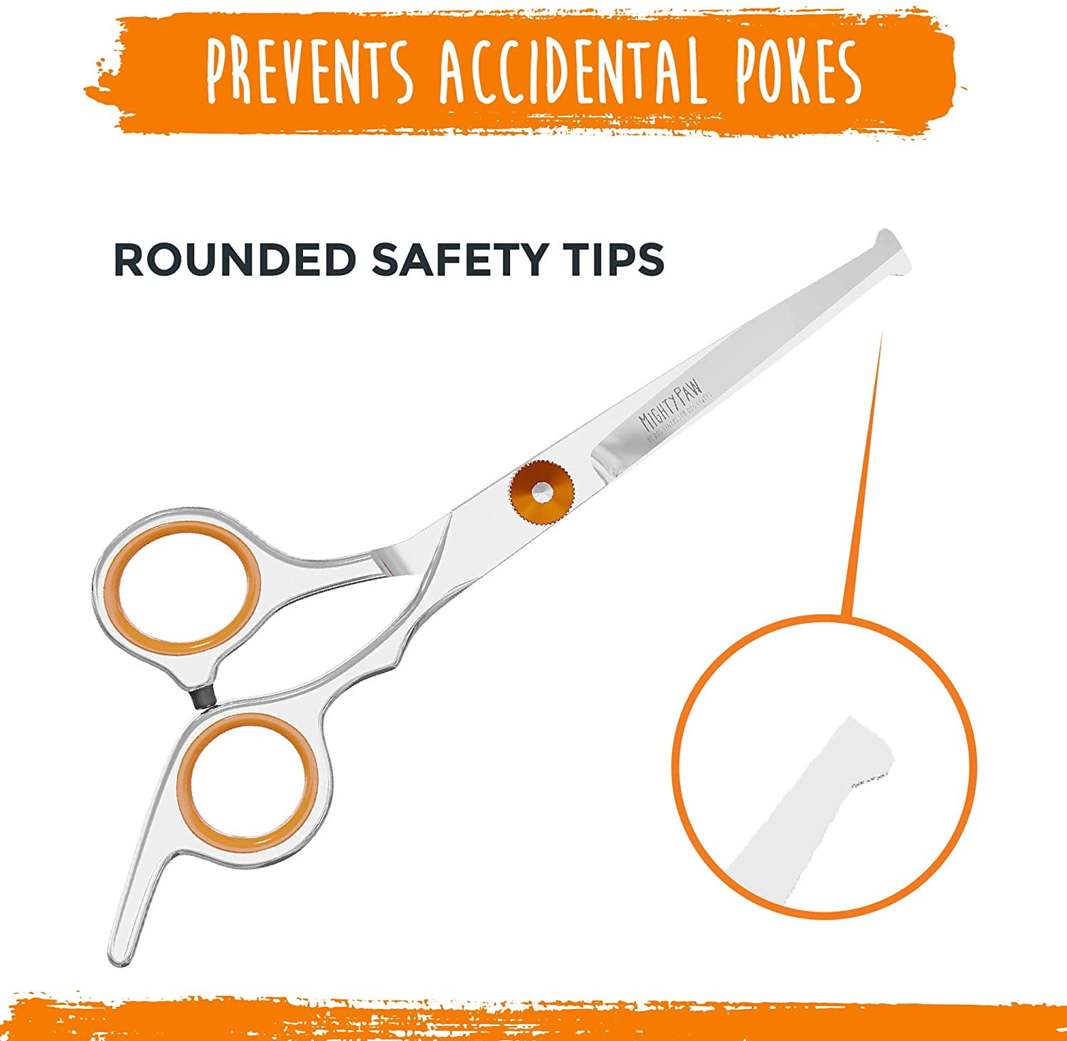 Buy Mighty Paw Professional Dog Grooming Shears 2 Pack Pet Hair Cutting