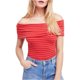 thumbnail image 2 of Camiseta básica Free People Melbourne roja talla XS, 2 of 2
