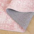thumbnail image 5 of SPRINDAY Boho 5'x7' Area Rug, Large Vintage Distressed Pink Rugs for living room Kitchen, Non-Slip Washable Carpet for Home Office Decor, 5 of 8