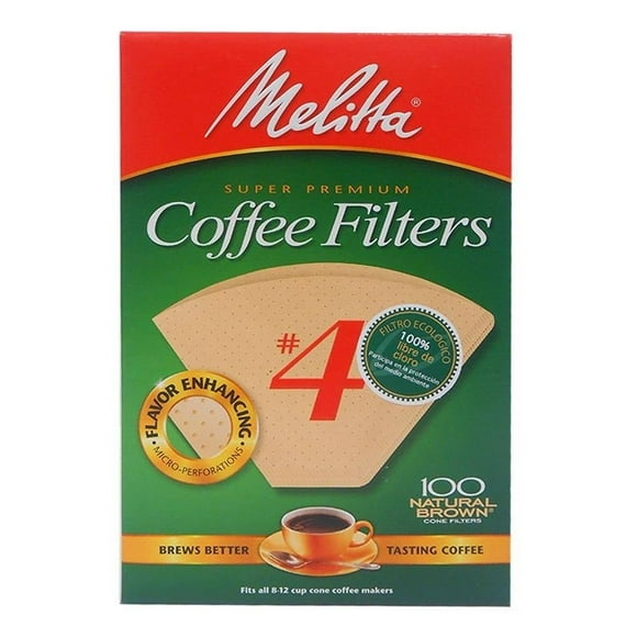 Filtros para café Melitta # 4 100 pzas