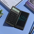thumbnail image 3 of Foldable Calculator & 6 Inch LCD Writing Tablet Digital Drawing Pad 12 Digits Display with Stylus Pen Erase Button for Adults Home Office School Use, 3 of 7