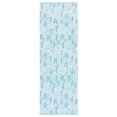thumbnail image 2 of Safavieh Montauk Rhoda Geometric Runner Rug, Aqua/Ivory, 2'3" x 7', 2 of 8