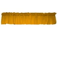 thumbnail image 3 of Solid Poplin Window Valance 58" Wide Marigold Yellow, 3 of 3