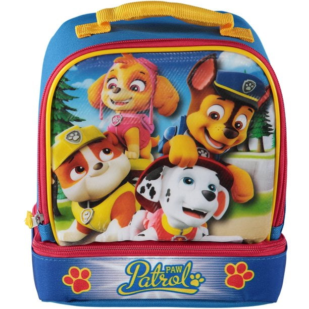 Paw Patrol Lunch Bag Thermal Insulated School Picnic Sandwich Box Marshall Chase 