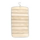 thumbnail image 4 of Organizador de joyas colgante, soporte para collares, soporte para collares de doble cara Gris, 4 of 9