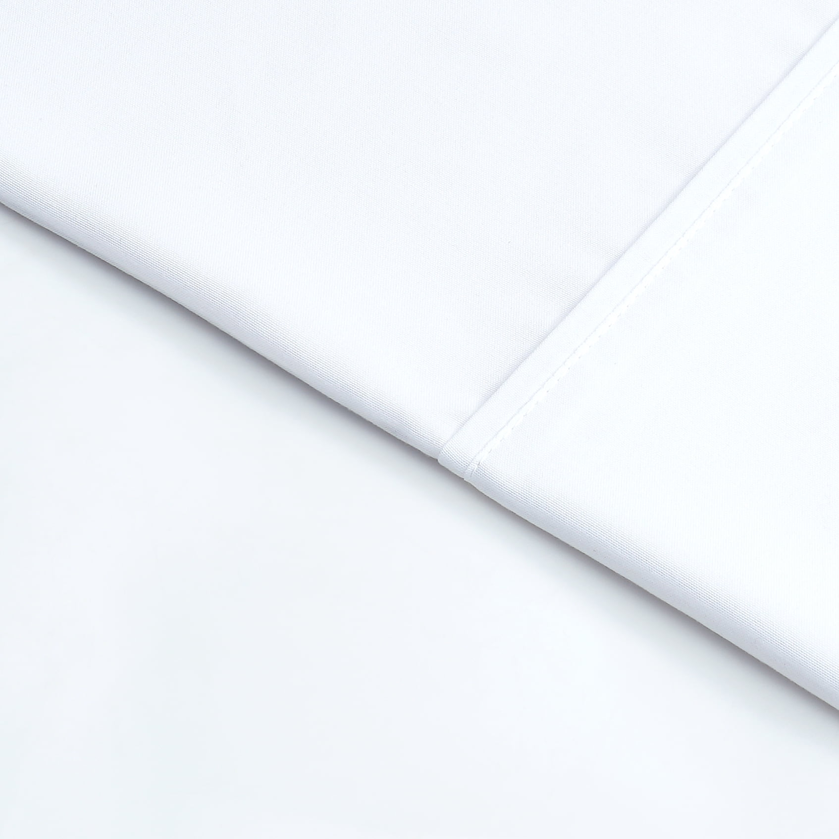 Mainstays Super Soft Brushed Microfiber Queen Sheet Set, Arctic White photo 4