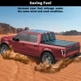 thumbnail image 6 of TITANICMOTOR 3-Fold 6.5FT Fiberglass Hard Truck Bed Tonneau Cover for 2007-2013 Chevy Silverado/GMC Sierra 1500 Fleetside, 6 of 6