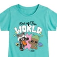 thumbnail image 3 of Marvel Guardians of the Galaxy - Out Of This World - Toddler And Youth Girls Fitted Short Sleeve Graphic T-Shirt, 3 of 5