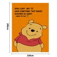 thumbnail image 4 of Winnie the Pooh Blanket Super Soft Blanket Throw Blanket Warm Cozy Flannel Sofa Bed Blanket Outing Travel Blanket 60"x79", 4 of 10