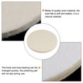 thumbnail image 4 of Unique Bargains 10Pack Wool Felt Polishing Pads, 3 inch Buffing Wheel Polish Pad Flocking Hook & Loop Back, 4 of 6