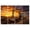 Color 1, variant on 8 Pack Art Acoustic Panels Sound Absorbing sunset lake trees autumn cloud pines sky scenery Dramatic river park Decorative Soundproof Wall Panels Self Adhesive for Recording Studios Office 48"x32"