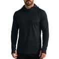 thumbnail image 5 of LEKWK Fishing Shirts for Men Quick Dry Long Sleeve Hooded Face Cover Slim Fit Sun Shirt Lightweight Breathable UPF 50+ Protection Athletic Fishing Wear Black XL, 5 of 7