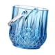 thumbnail image 5 of Cubo de cerveza para bebidas, tina de hielo y pinzas con asa, contenedor de hielo, portátil, Redondo Azul, 5 of 9