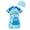 Style C, variant on BULLPIANO Boys' Swimwear One Pieces Zipper Toddler Short Sleeve Rash Guard Sunsuits with Hat UPF50  Sun Protection,Size 5-6 Years