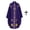 #0307-Purple, variant on Women's Halloween Medieval Robe Costume Long Sleeve Loose Printed Cloak for Priest Monk Cosplay Party