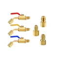 thumbnail image 2 of Adaptador de de refrigerador Aire acondicionado Ángulo de pequeña sala refrigerado Válvula de compacta para colectores de R134A, kusrkot adaptador de bomba de vacío, 2 of 8