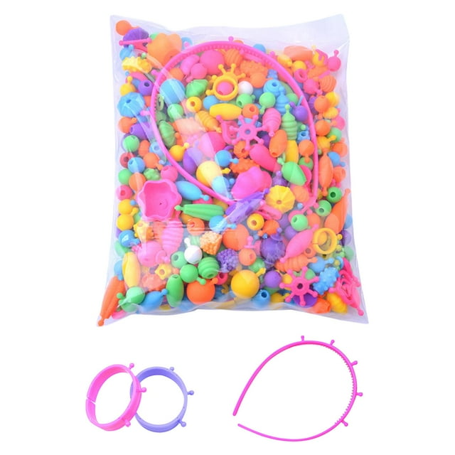 Cuentas a presión DIY, regalo de cumpleaños, juguetes de moda, manualidades, de fabricación de joyas para anillos, diadema, pulsera, diadema,