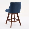 thumbnail image 5 of MIKIBAMA 26'' H Seat Height Upholstered Bar Stools Set of 2, 5 of 11
