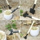 thumbnail image 5 of Juego de herramientas de jardinería con mango ergonómico, ligero y cómodo, trasplantador de paleta de jardín, pala de mano pequeña para jardinería, 3 piezas, 1,23cp, 5 of 6
