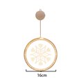 thumbnail image 2 of Luces navideñas decorativas colgantes con pilas para pared, ventanas, caminos, patios, 2 of 5