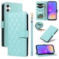 thumbnail image 1 of Samsung Galaxy A06 Phone Case , Wallet Flip Cover Adjustable Crossbody Lanyard Magnetic Card Slots, 1 of 5