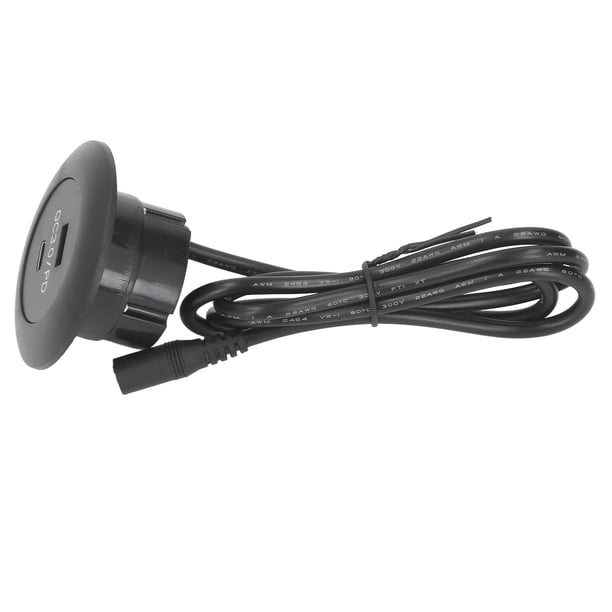 Cargador USB para sofá, puerto de carga redondo integrado, puerto de carga redondo, puerto de carga para teléfono, muy recomendable