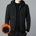 thumbnail image 4 of Ketyyh-chn99 Men's Cardigan Sweater Autumn Long Sleeve Loose Coat Cardigan Coat Black,XL, 4 of 5
