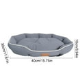 thumbnail image 3 of Rvkxad All-Season Pet Kennel Mat, Medium-Sized Dog Bed with Ingot Shape, Soft Pet Mat for Crate Floor Home, 3 of 6