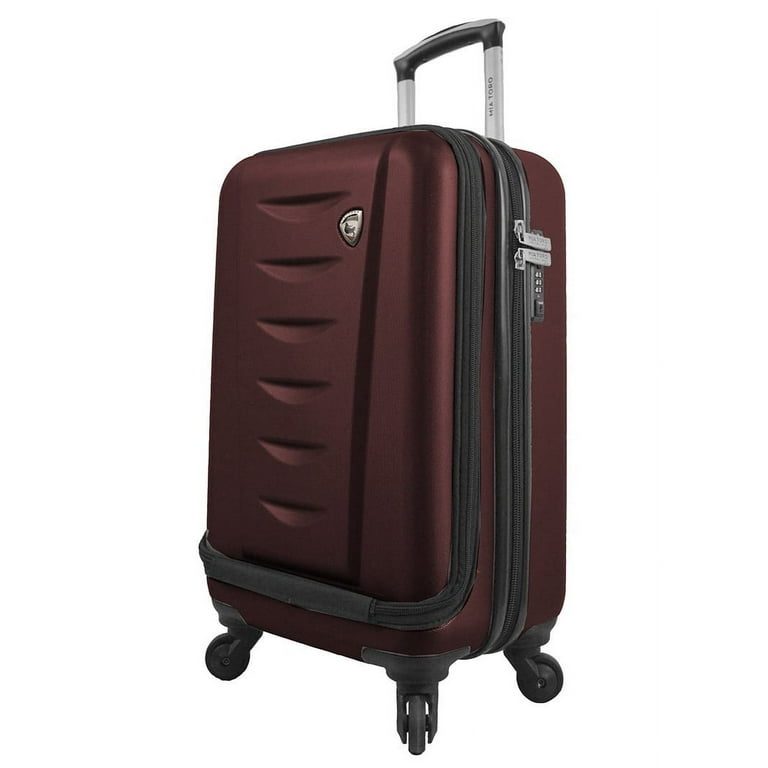 Mia Toro ITALY Tasca Moderna 20 inch Expandable Carry on Hardside Spinner Suitcase