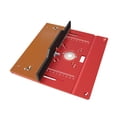 thumbnail image 3 of Colaxi Router Workbench Insert Plate Multifunctional 24x24.5x4.1cm Woodworking Tool Aluminium for Engineers Easily Install Accessory Only Plate, 3 of 8