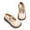 Beige, variant on PINQI Girls Mary Jane Shoes Ballerina Flats Low Heels for School Party Wedding School Dress Shoes for Girls