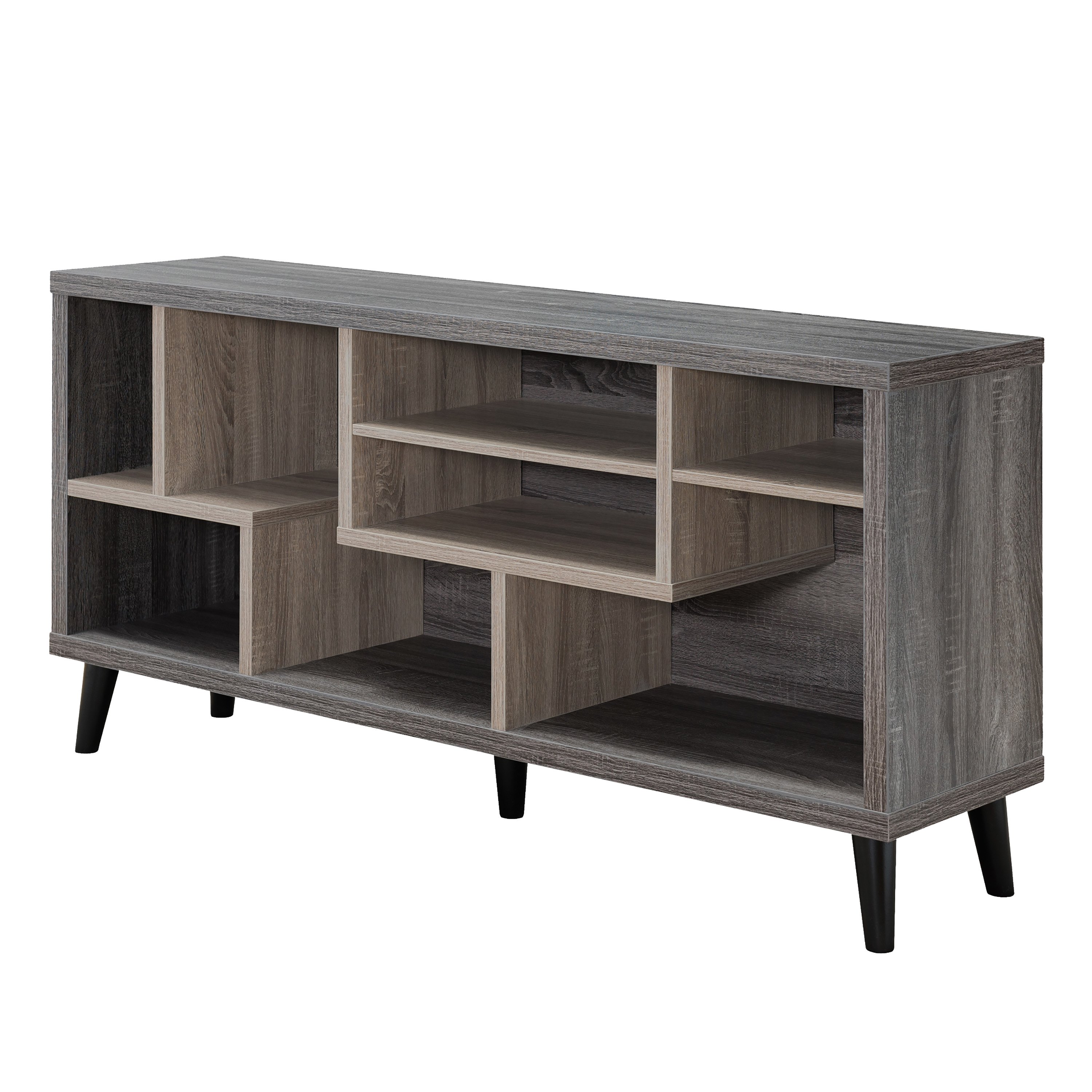 Furniture of America Acine TV Stand for TVs up to 66", Distressed Gray