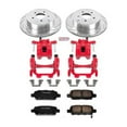 thumbnail image 2 of PowerStop Rear Z23 Evolution Sport Brake Pad and Rotor Kit with Red Powder Coated Calipers Fits: INFINITI NISSAN Select Models KC2427A, 2 of 2