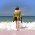 thumbnail image 2 of Yo Soy Groot Toalla de playa de secado rápido con diseño temático, regalo para mujeres y niñas, ideal para cumpleaños, fans, amantes de la música, uso en la playa o al aire libre, 78 × 150 cm, 2 of 6